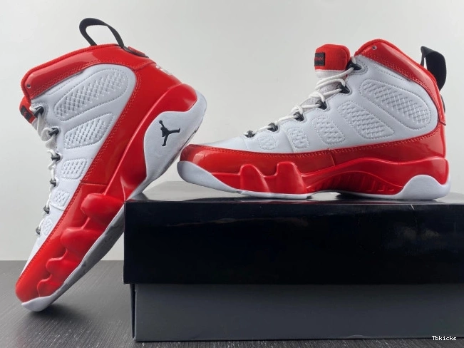 Cheap TBK Air Retro 9 Gym 302370-160 Red White Jordan 0723